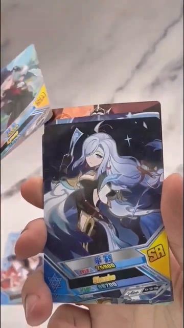 Открываем пак с карточками по Genshin Impact #packopening #genshinCards смотреть онлайн