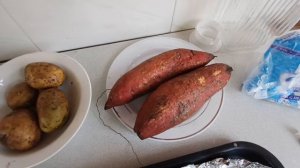 Ноги индейки с бататом, пальчики оближешь🍗