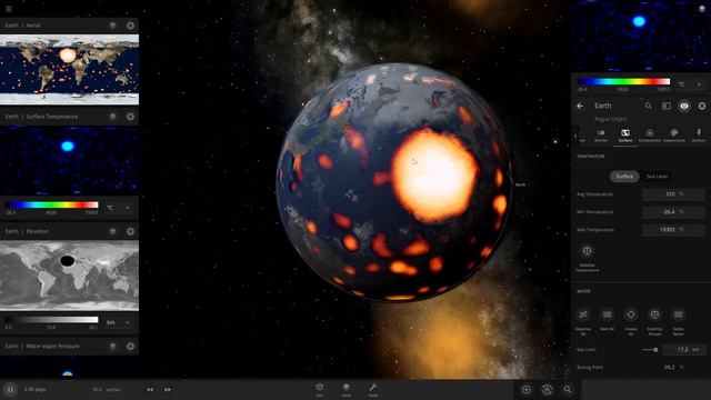 What if a 10% Earth Size Bubble of Water hits Eart? | Take a Look смотреть онлайн