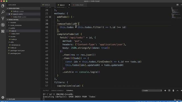 Полное руководство NodeJS Урок 94 Удаление задачи смотреть онлайн
