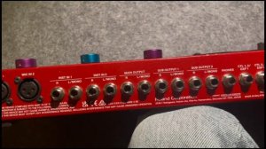 Входы и выходы в Boss RC-600