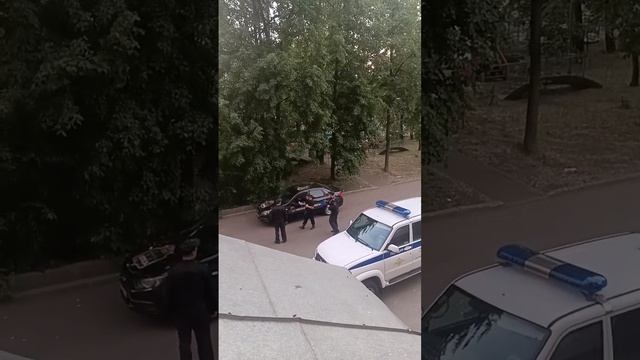 Дагестанский ЧОП без документов орудует в Москве и приказывает полицейским. смотреть онлайн