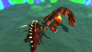 Gigantspinosaurus vs Siamotyrannus (Sound Effects Edition)