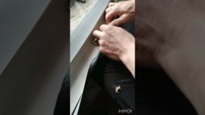 перетяжка пластика автомобиля, самый простой вариант