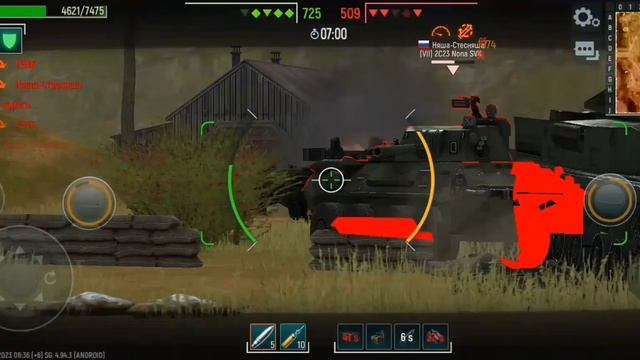 Phoenix MK1 Fully Upgraded Tank Force Gameplay смотреть онлайн