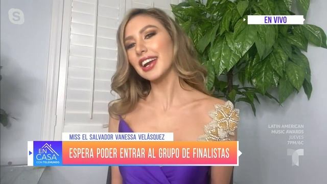 Vanessa Velásquez, la influencer salvadoreña camino a Miss Universo | Telemundo смотреть онлайн