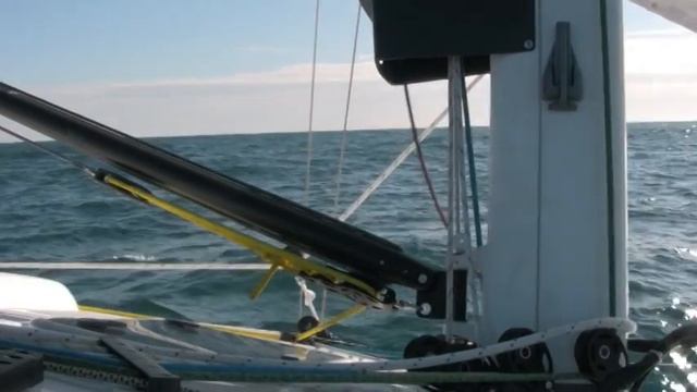 Alekstar 38, Test Of New Sails.