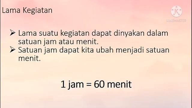 Menghitung Lama Waktu Kegiatan Kelas 2 смотреть онлайн