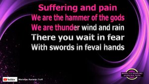 Manowar   Warriors of the world (Karaoke Version)
