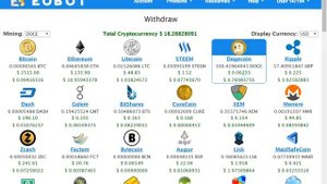 На #eobot установили комиссии на вывод