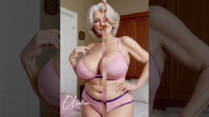 Natural Older Women Over 60 🔥Attractivel Dressed Classy and Beauty💋| Underwear Edition