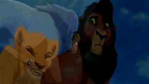 Симба и Киара - папа