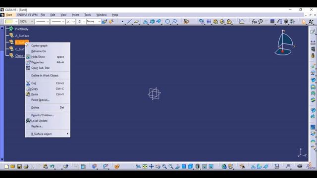 How to create geometrical set in Catia #cad