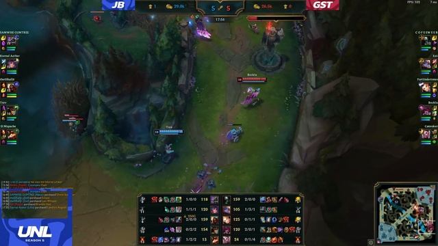 UNL SEASON 5 W5D3 | The Juicy Boys vs Guar Stardians смотреть онлайн