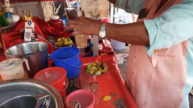 NIMBU PANI Rs 3 | Refreshing Street Drink Limo Pani | Lime Water at Street Drink Bhiwandi Thane смотреть онлайн