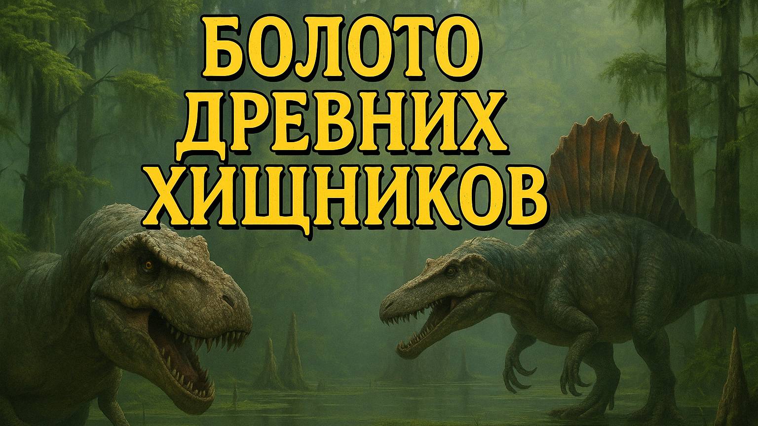 Болото древних хищников 🦖