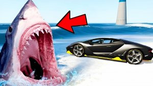 СМОЖЕТ ЛИ МАШИНА ЕЗДИТЬ ПО ВОДЕ В ГТА 5 МОДЫ ! ЭКСПЕРИМЕНТЫ GTA 5 ONLINE