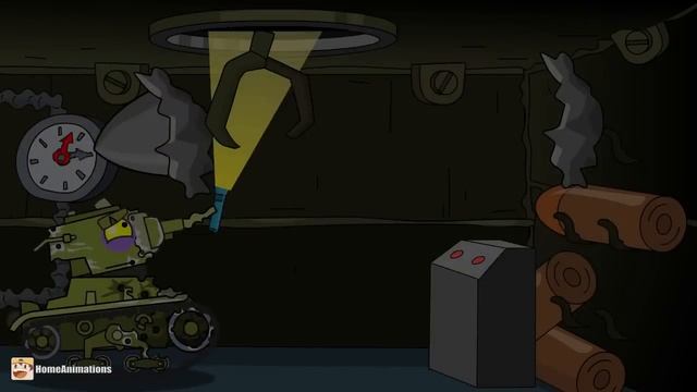HomeAnimations - Мультики про танки  Шверер Густав - Мультфильмы про танки
