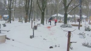 Одессу замело (практически сразу после лета)