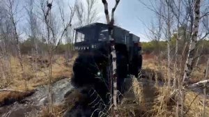 Вездеход UVAT MAMONT-VВасюганское болото