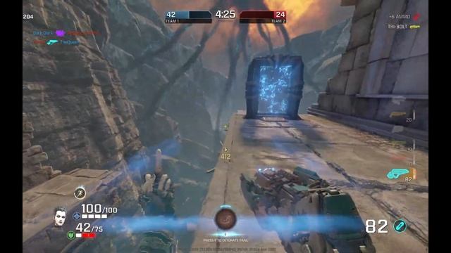 Quake Champions 2021 TDM - Slash practice #8 w/ TheQueen, Dark Dark, Bugraskolnikov