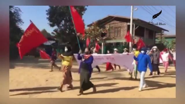 ဖားကန့်တွင် စစ်အာဏာရှင် ဆန့်ကျင်ရေး နှင့် KIA PDF NUG ထောက်ခံကြောင်း ချီတက် ဆန္ဒပြ(ရုပ်/သံ) смотреть онлайн