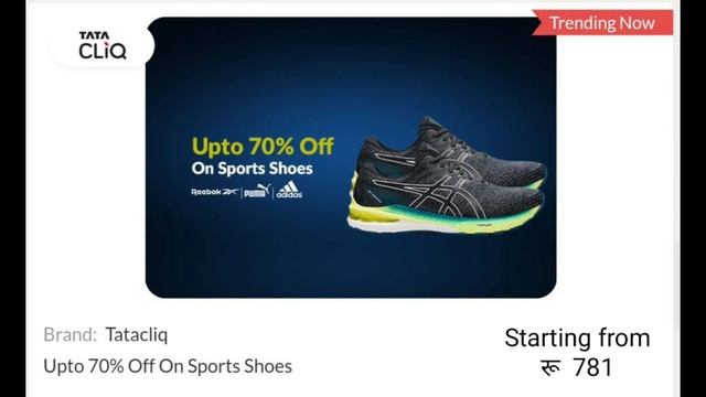 Sports Shoes 70% Discount price starting 781 रू only || Reebok, Puma, Adidas смотреть онлайн