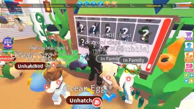 Adopt Me Ocean Egg Countdown:) And Walk Trough смотреть онлайн