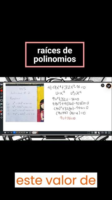 raíces de polinomios #python #exponentes #maths #matematicas #twitch #parciales #humor смотреть онлайн
