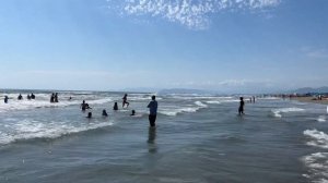 Лигурийское или Тирренское море, Форте-дей-Марми, июль 2023