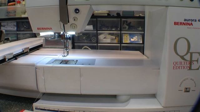 Bernina Aurora 440 Stickmodull Kontrolle смотреть онлайн