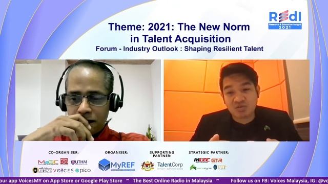 Research and Education Insight 2021 (REdI 2021) Forum - Industry Outlook: Shaping Resilient Talent