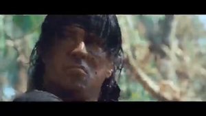 РЕМБО IV ДЖОН КРОШИТ СОЛДАТ ИЗ ПУЛЕМЕТА