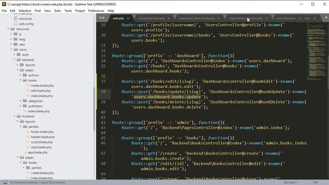 #17 - Laravel Book Sharing Bangla Video Tutorial full project - Part #17