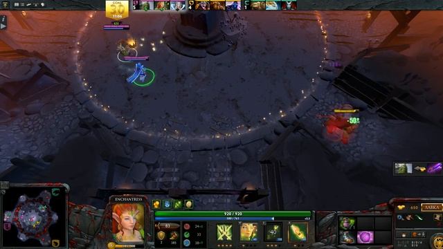 Играем за Enchantress #4 смотреть онлайн