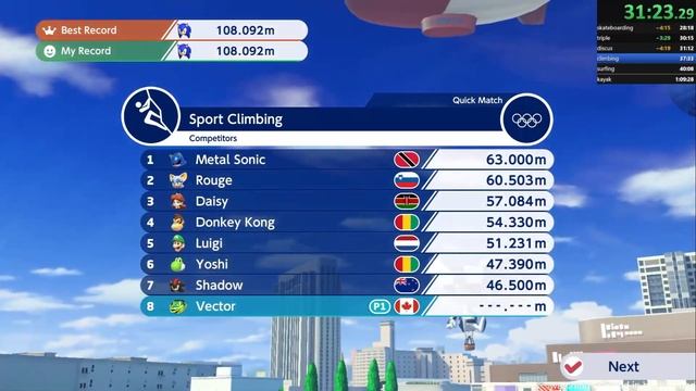I DESTROYED EazySpeezy's World Record in Mario & Sonic at the Olympic Games смотреть онлайн