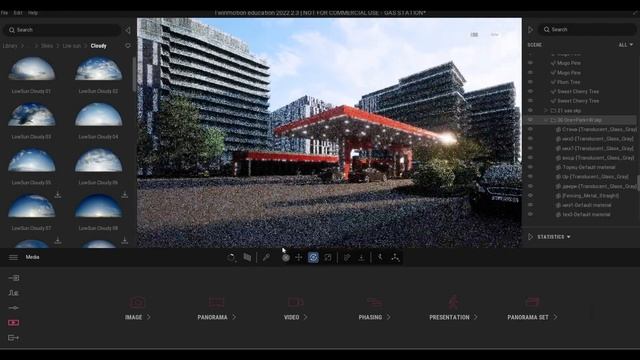 Gas Station | Part 13 | Complete Step By Step Project | Revit and Twinmotion Tutorial