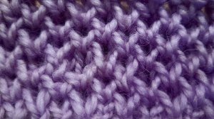 Узор спицами "Соты"