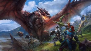 отрезок из приключений в MONSTER HUNTER WILDS!