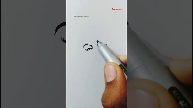 How To Draw Marlin Monroe With Marker Drawing By Artist Safi | Easy Step By Step Drawing