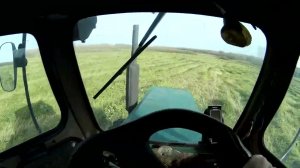 Отава хороша, надо скосить пока не замело. Т-40АМ, косим  днём и ночью перед первым снегопадом.