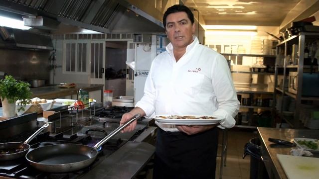 Zamburiñas Salimar con salsa a la bilbaína. Marisco (vídeo-receta) смотреть онлайн