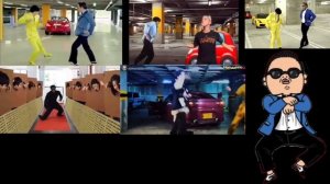 5 Gangnam style parodies in 1 video!