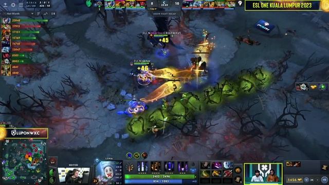 Full Game: Team Falcon vs 9Pandas - Game 1 (BO2) | ESL One Kuala Lumpur Group Stage