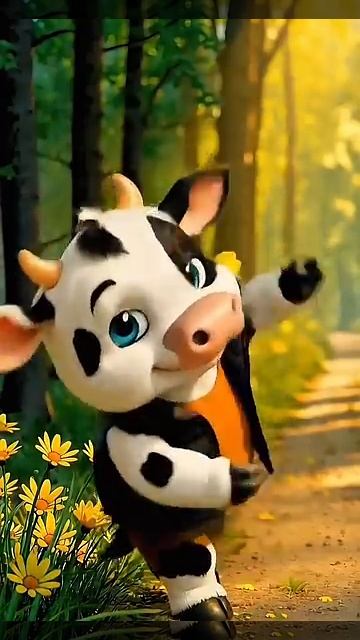 “Moo-d on the Move_ This Dancing Cow is Living Its Best Life!”