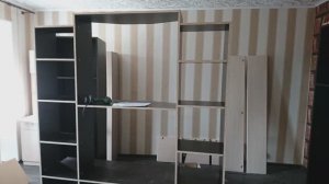 Сборка  стенки Макарена в гостиной