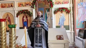 Проповедь в Страстную Среду.