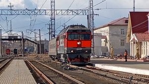 Тп70 под поездом Серов Ивдель