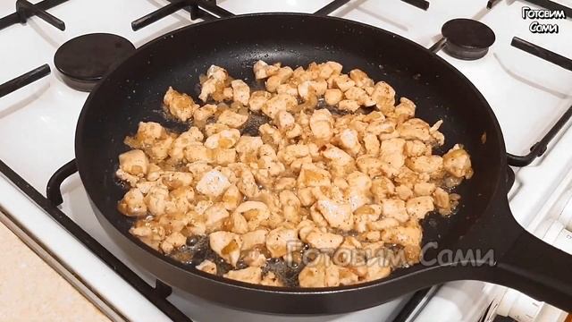 Хрустящие бургеры, домашний рецепт с курицей и сыром. Готовим Сами.