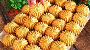За минуты к чаю! Красивое печенья на сливочном масле! Вкуснее, чем в магазине
